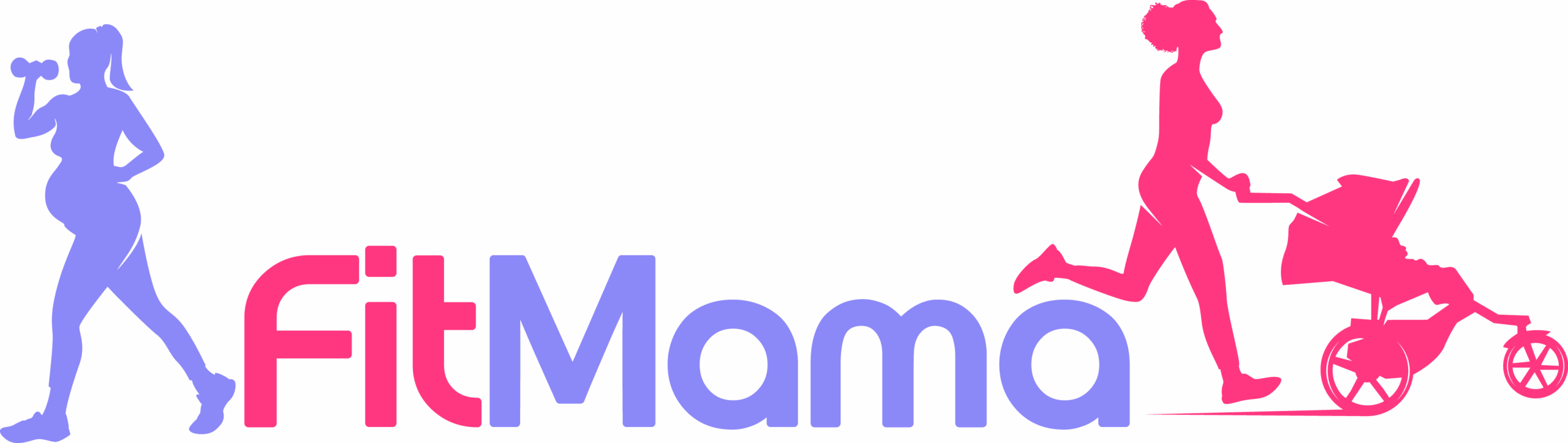 FITMAMA LOGO HORIZONTAL black and white